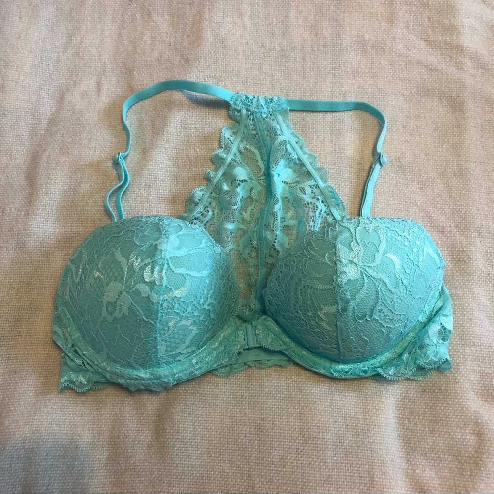 PINK by Victoria’s Secret lace racerback bra size 32C